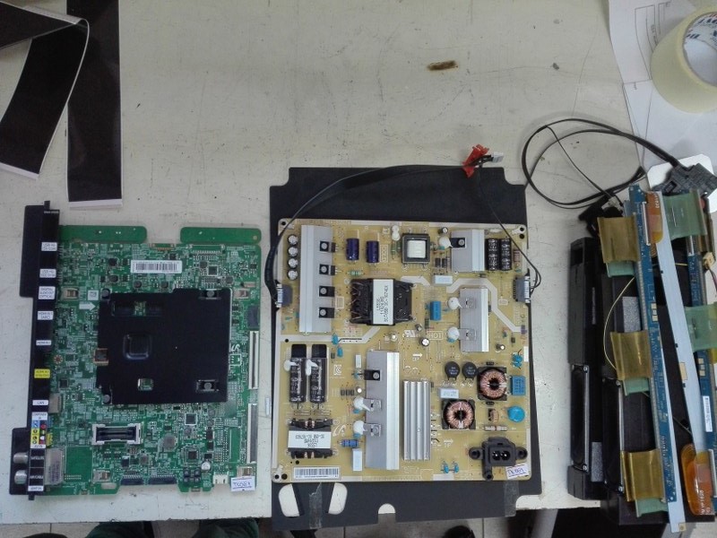 TK061 SAMSUNG UE55KU617OU MAIN BN41-02528 POWER BN44-00807A PANEL CY-WK055HGLV1H